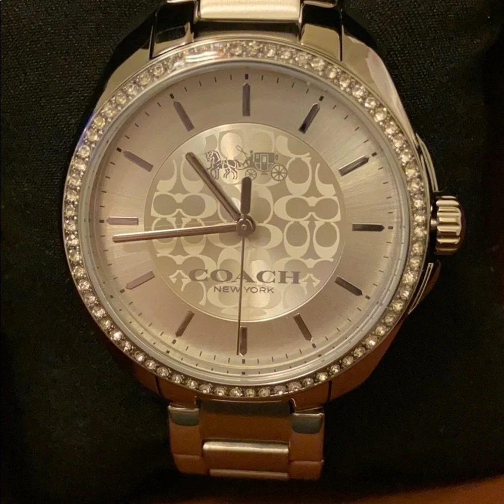 Coach Watch Silvertone‎